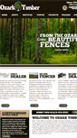 Mobile Screenshot of ozarktimber.net